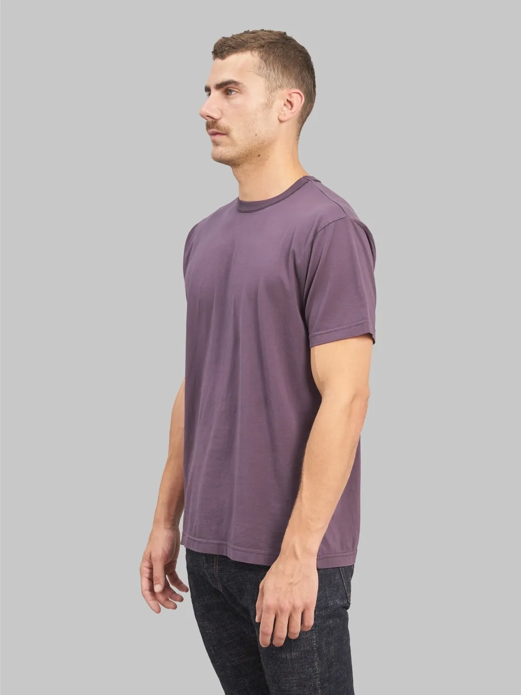 3sixteen Garment Dyed Pima T⁠-⁠shirt Plum