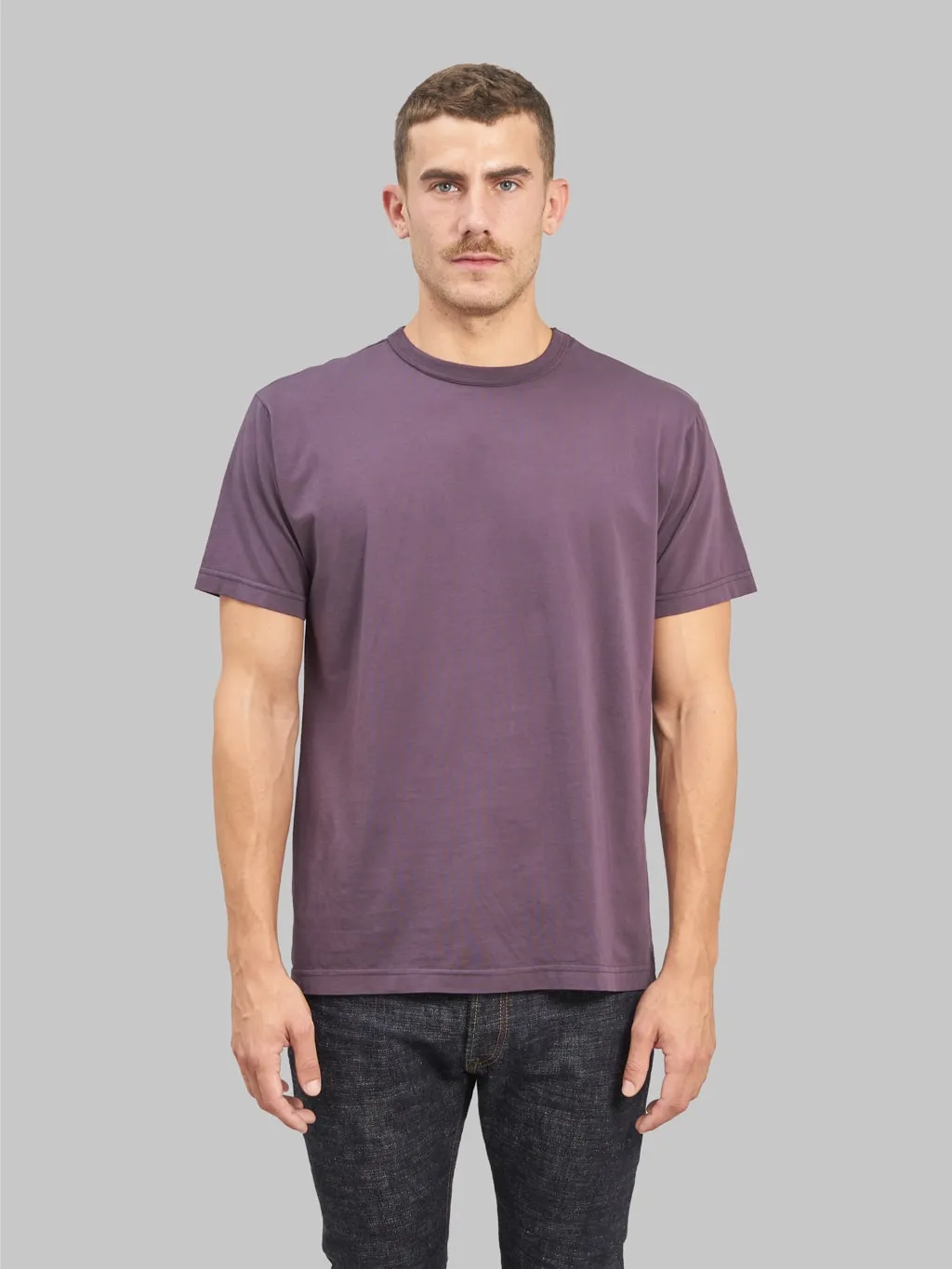 3sixteen Garment Dyed Pima T⁠-⁠shirt Plum