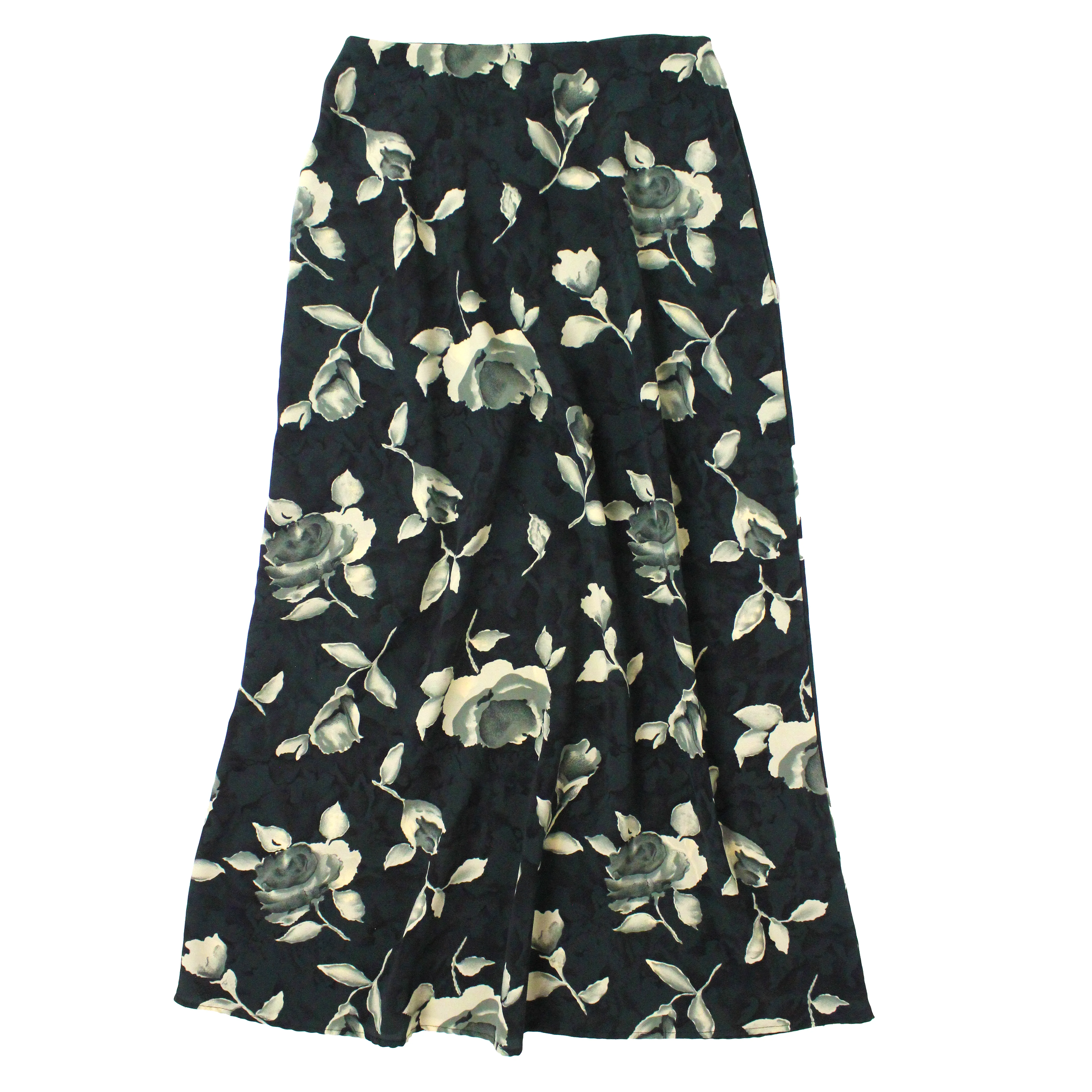 90s Watercolor Maxi Skirt (S)