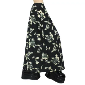 90s Watercolor Maxi Skirt (S)