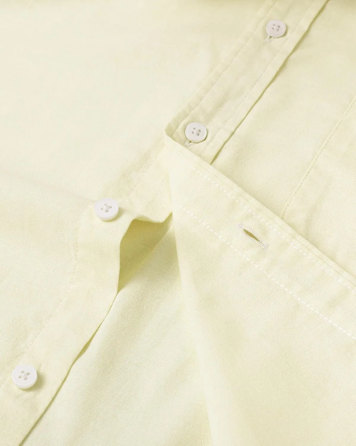 Alimens & Gentle Mens Solid Oxford Shirt Long Sleeve Dress Shirt Work Casual Button Down Shirts with Pocket