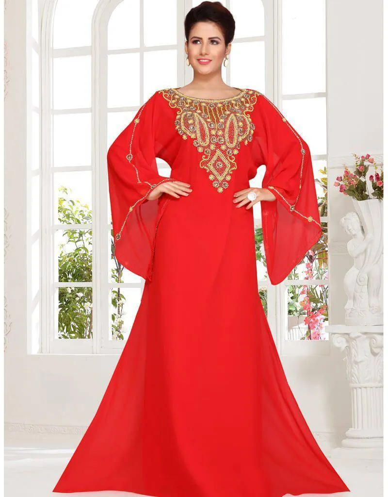 Bell Sleeve Aline kaftan for women