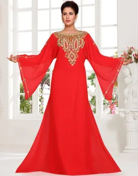 Bell Sleeve Aline kaftan for women