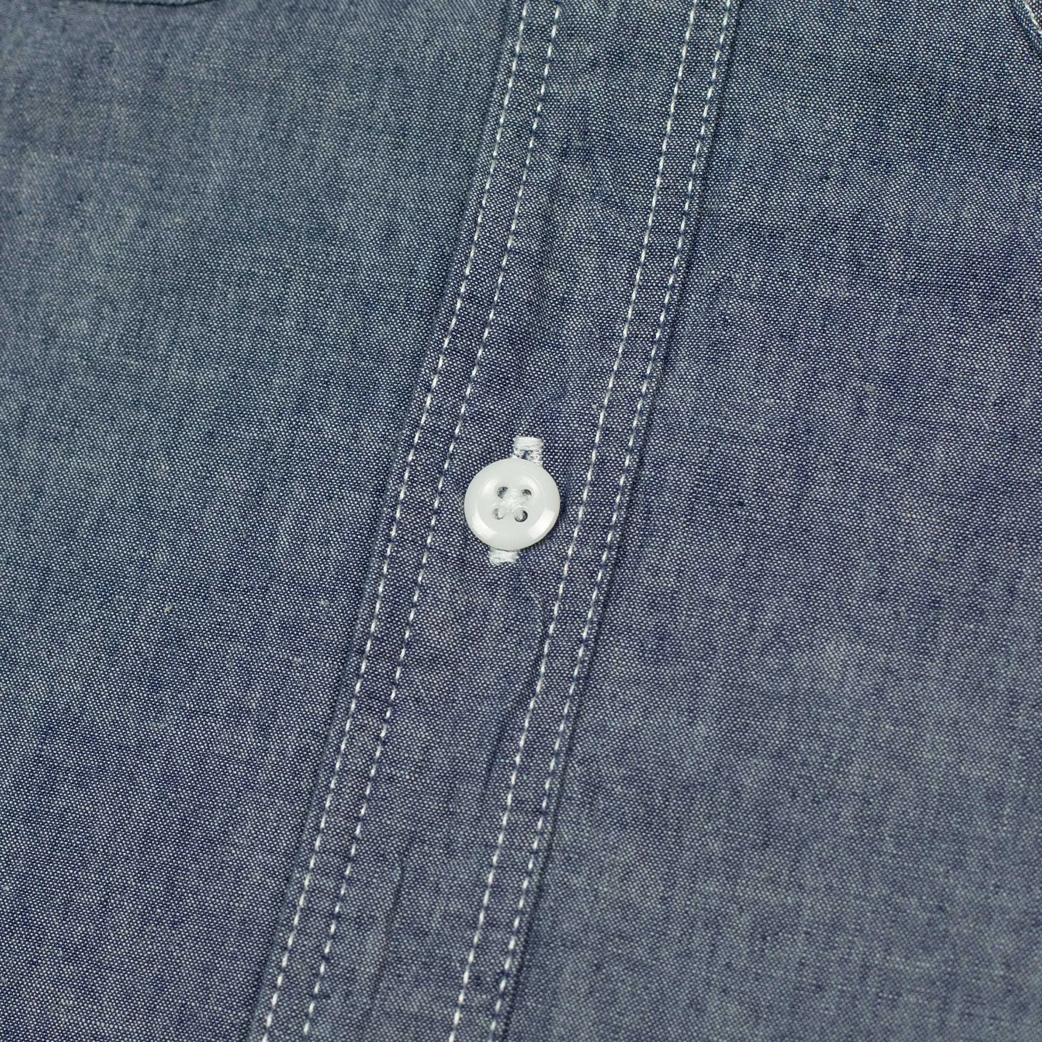 Classic work shirt in washed blue chambray