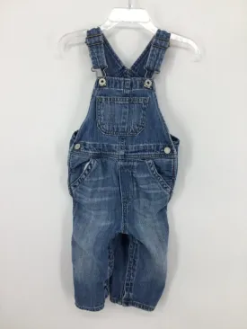Gap Denim Child Size 12-18 Months Blue Solid Overalls - boys