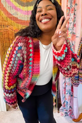 HexaGranny Cardigan // Crochet PDF Pattern