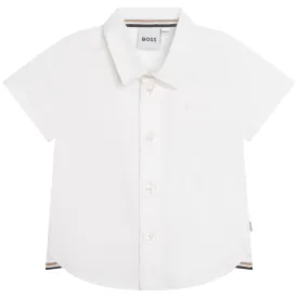 Hugo Boss Baby Boys Short Sleeve Dress Shirt