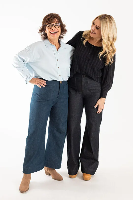Isle Jeans - Sewing Pattern | Chalk and Notch Patterns