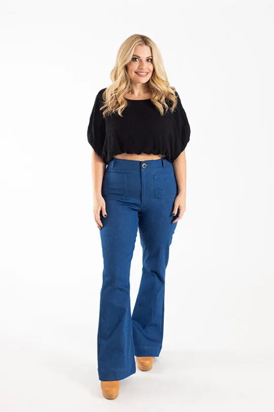 Isle Jeans - Sewing Pattern | Chalk and Notch Patterns