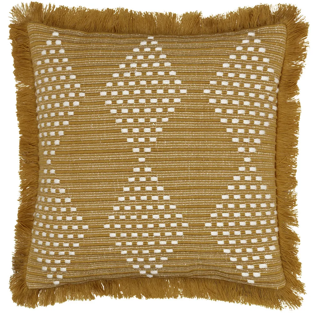 Kadie Outdoor/Indoor Woven Cushion Gold