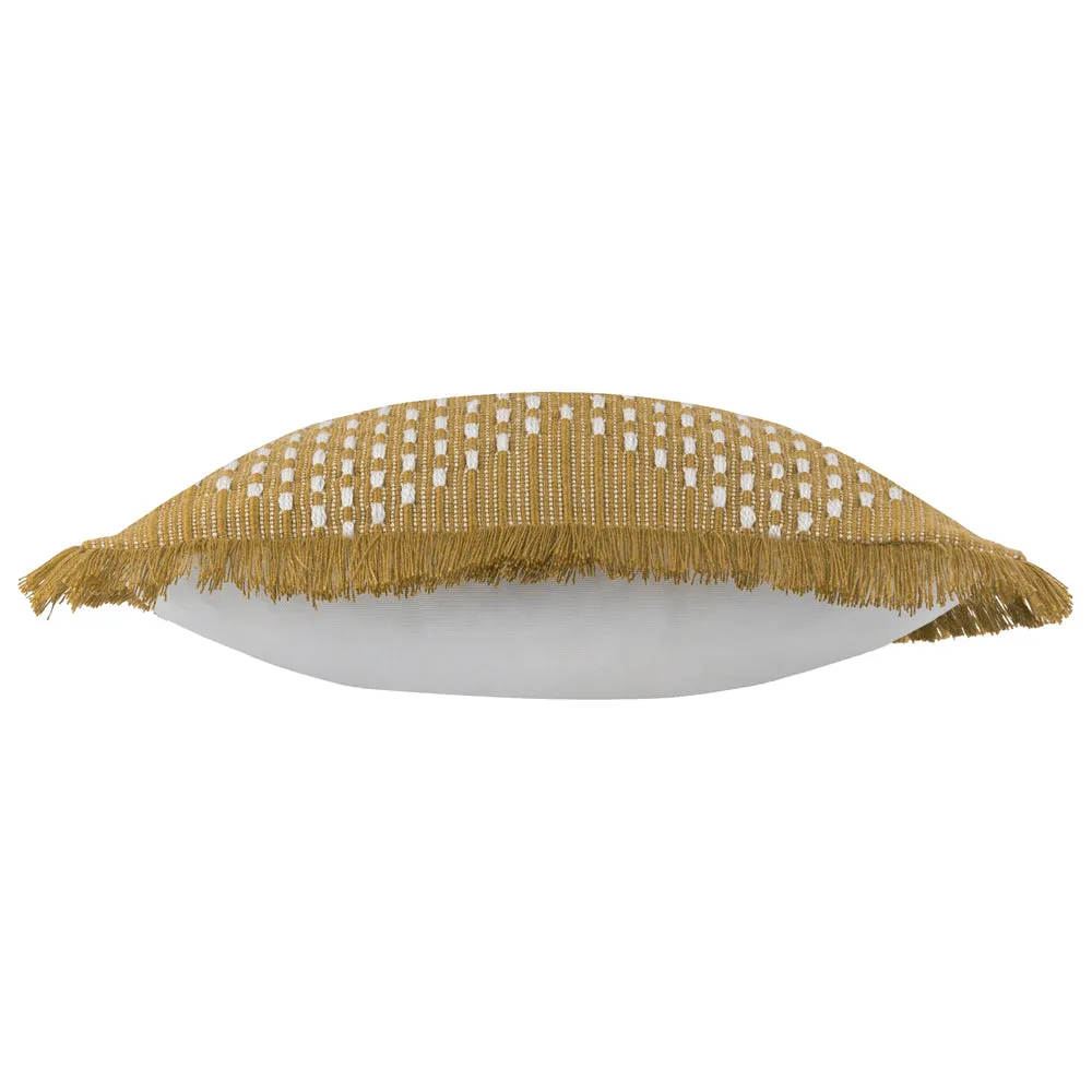 Kadie Outdoor/Indoor Woven Cushion Gold
