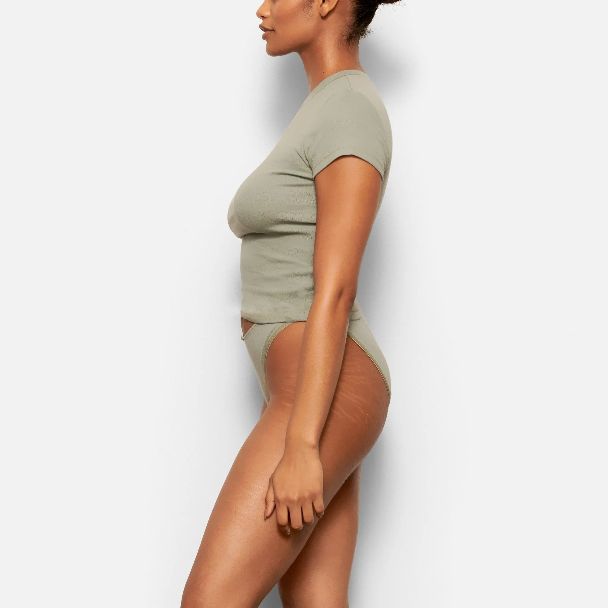 LOGO POINTELLE T-SHIRT | MINERAL