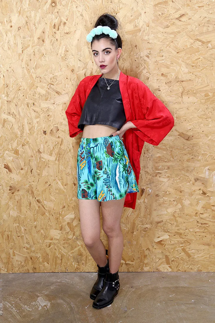 Loot Label Hawaiian Shorts