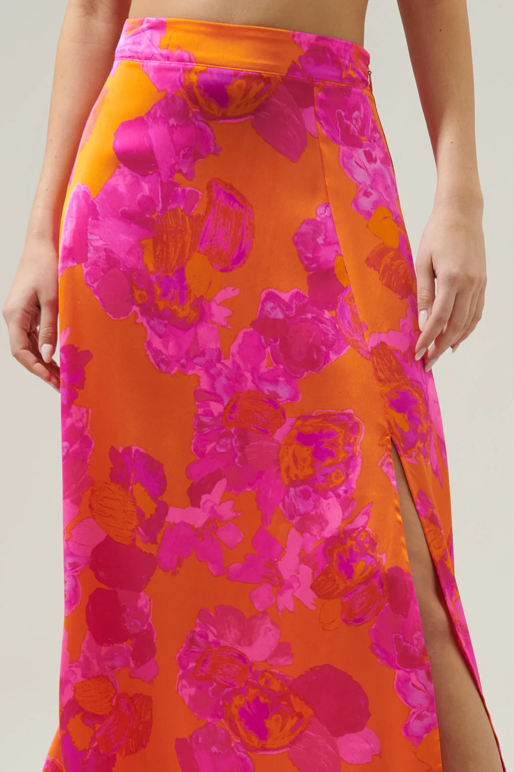 Mai Tai Floral Kenzie Maxi Skirt