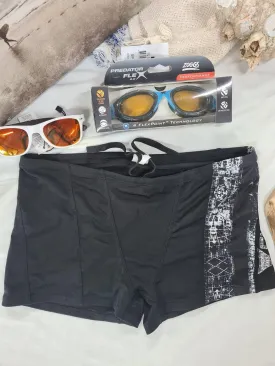 Mens Euro Leg Chlorine Resist Boyleg Finz Swimwear