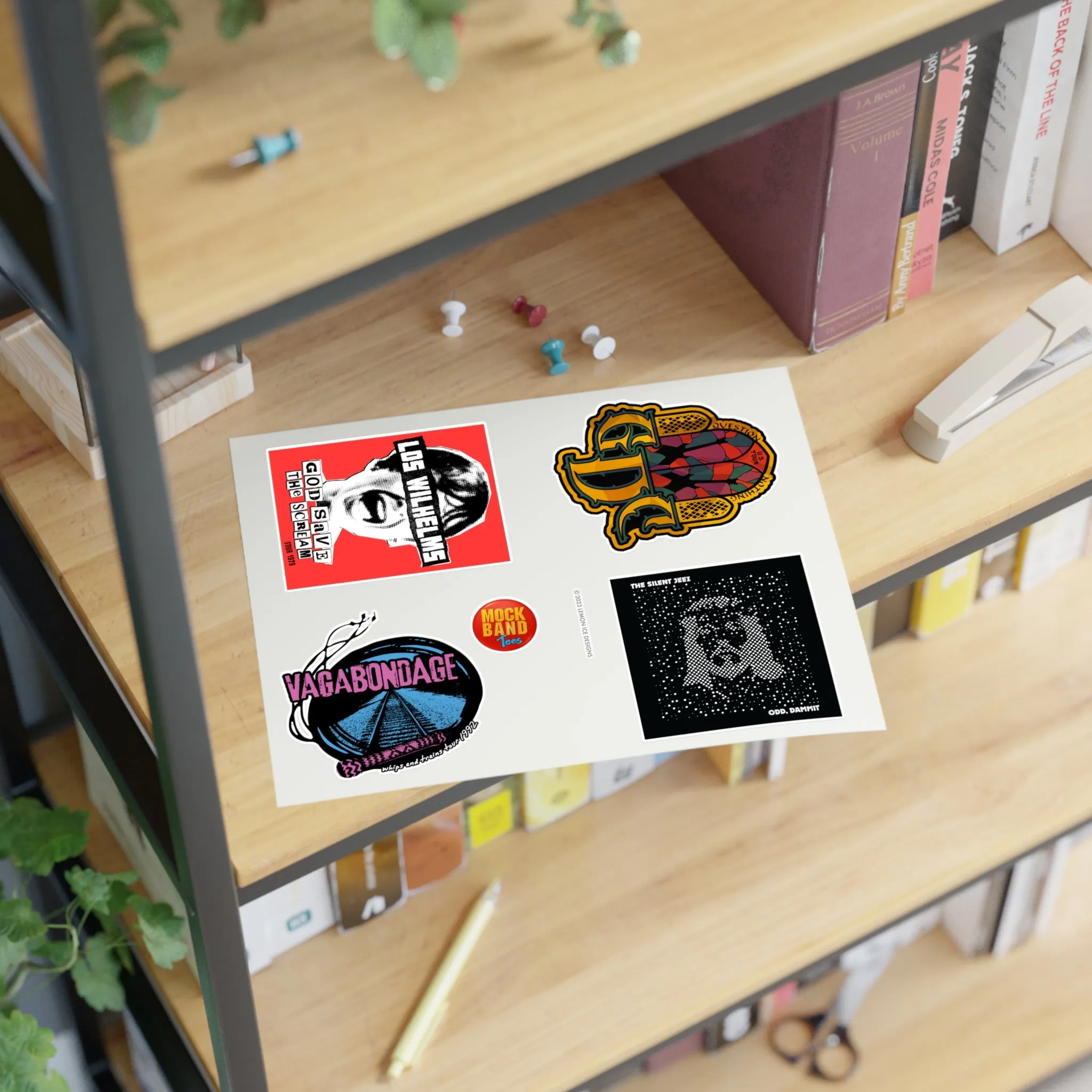 Mock Band Sticker Sheet - Vol. 6