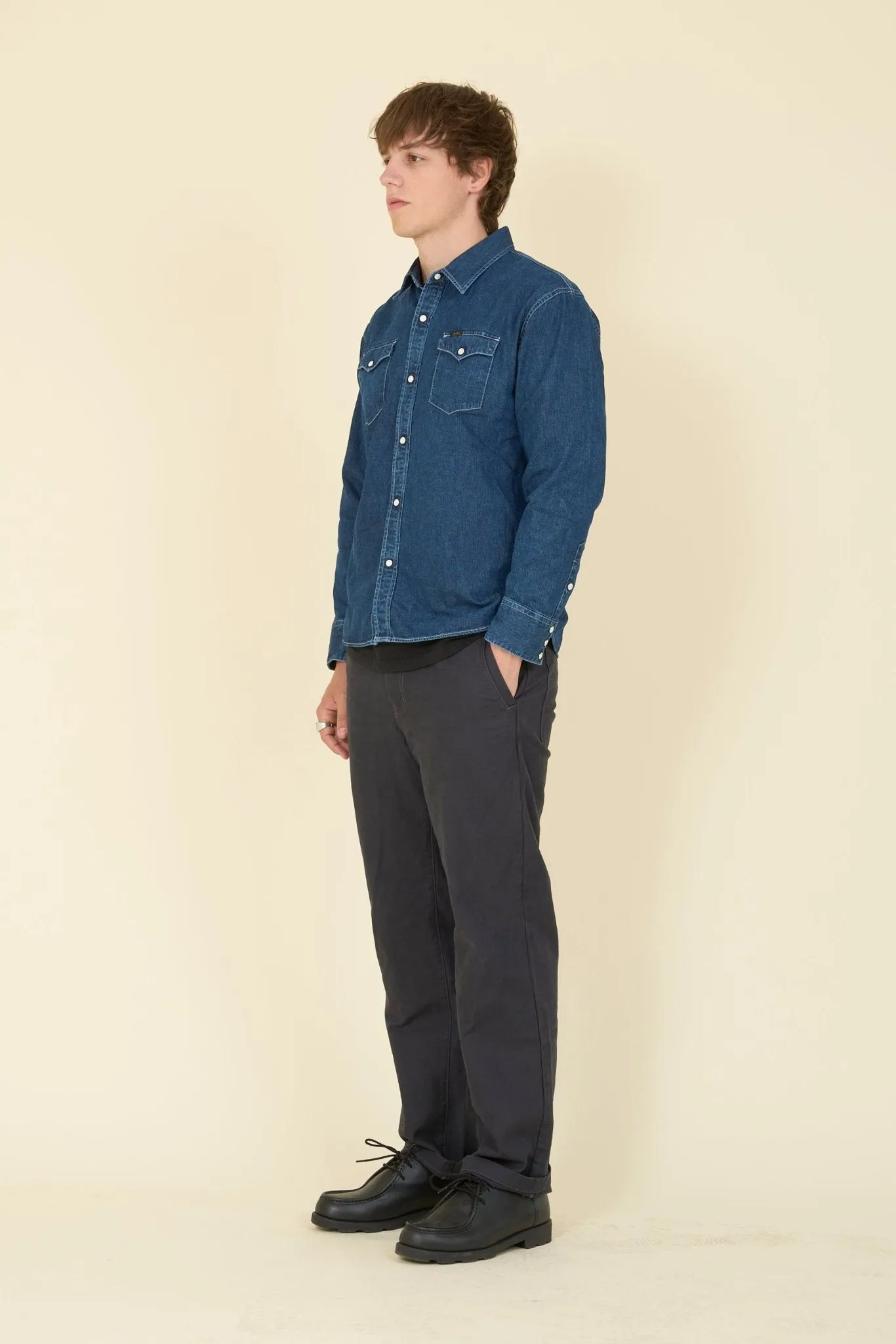 Rats Denim Western Shirt