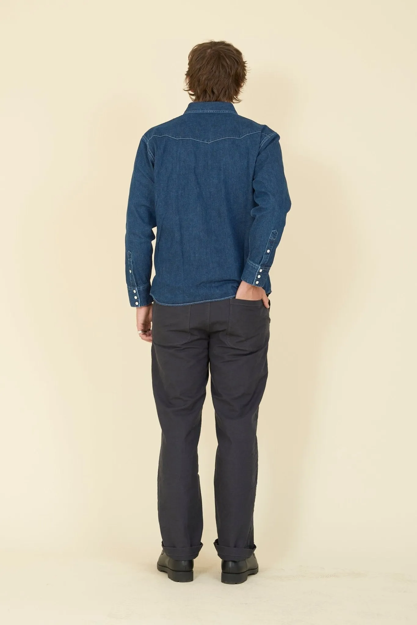 Rats Denim Western Shirt