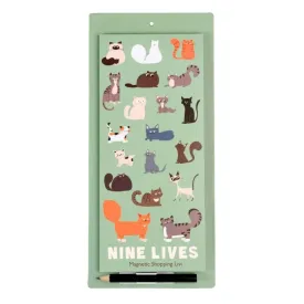 Rex London Nine Lives Magnetic Shopping List