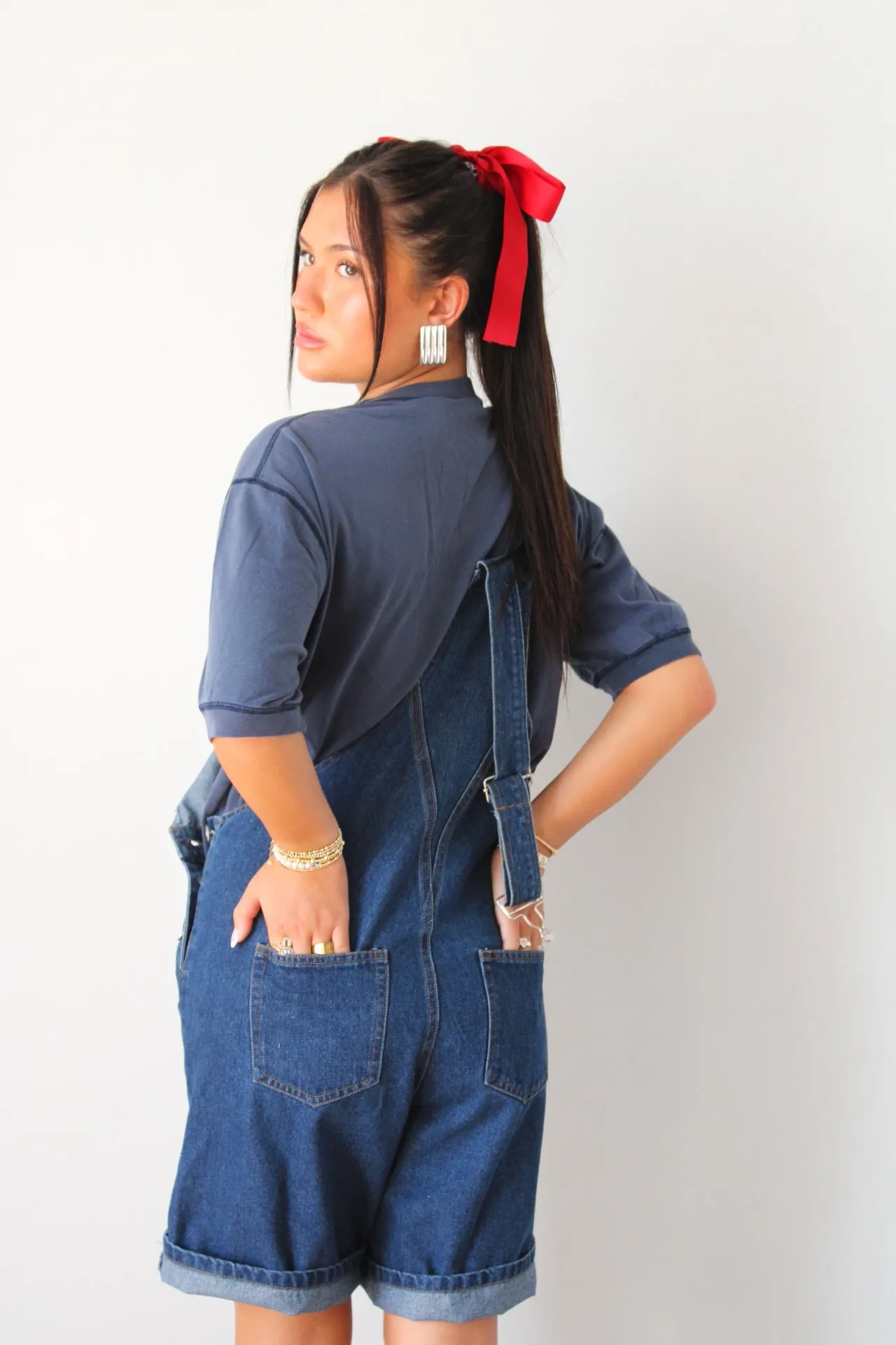 The Alicia Denim Overalls