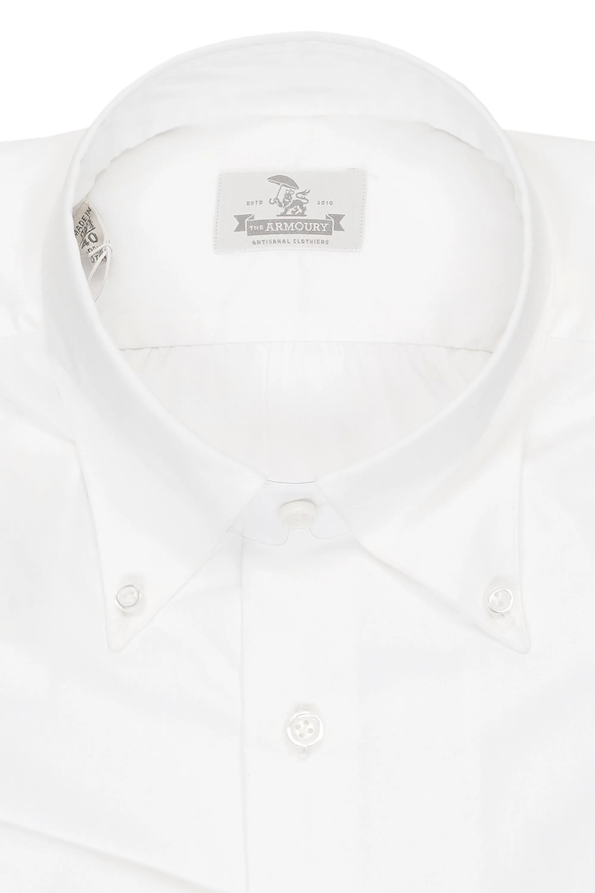 The Armoury White Oxford Button Down Shirt