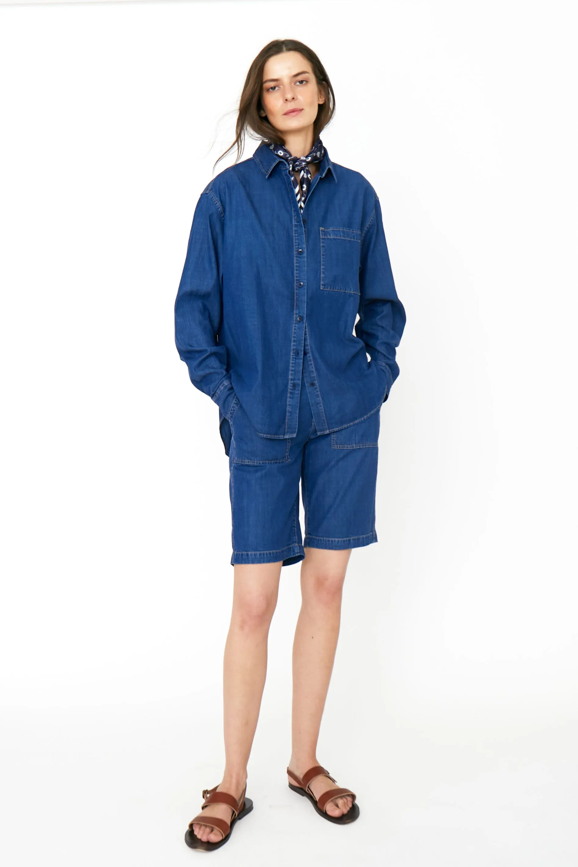 The Chambray Quinn - Denim