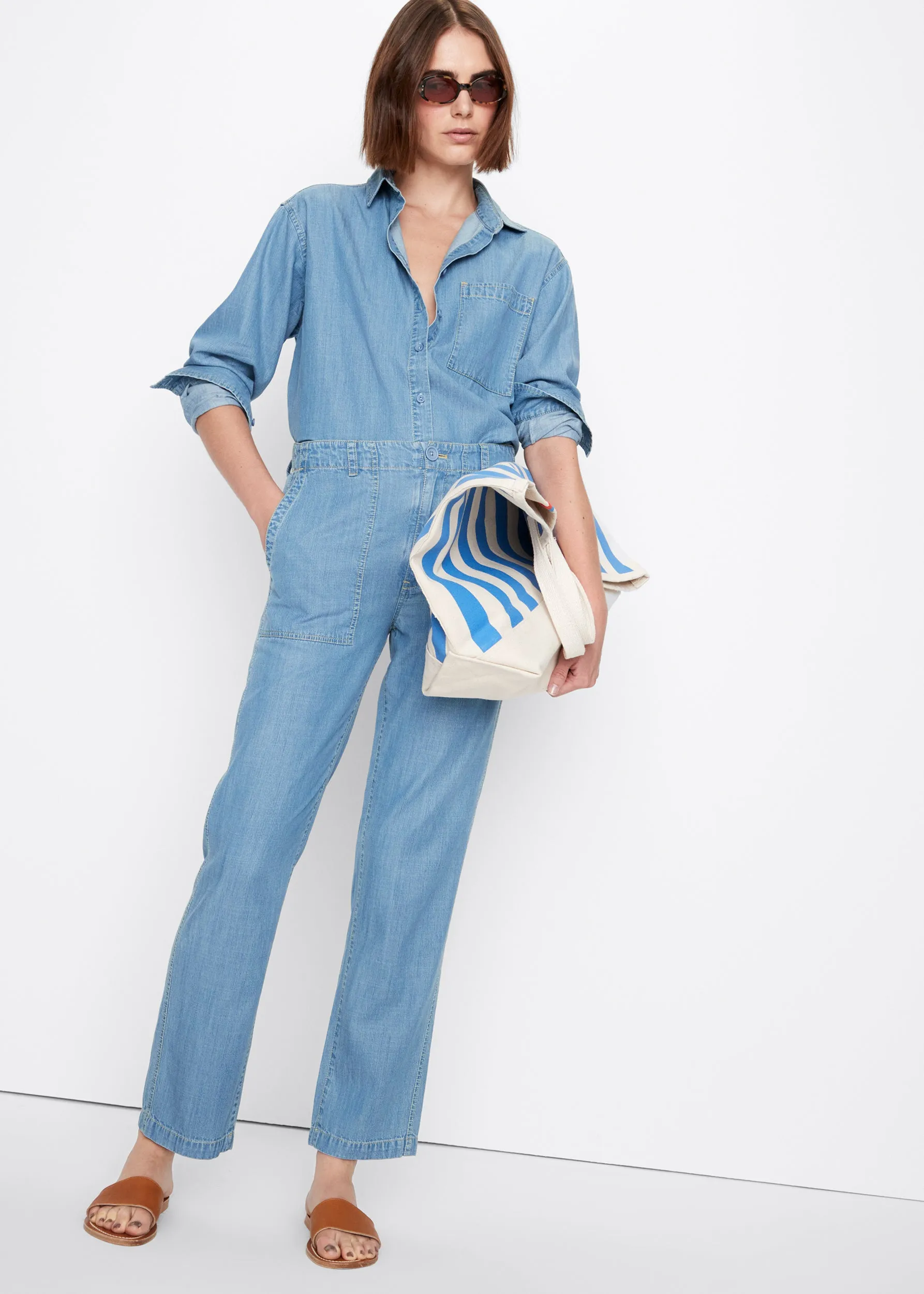 The Chambray Quinn - Light Denim