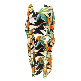 Tropical Maya Rayon Cotton Kaftan 12-22