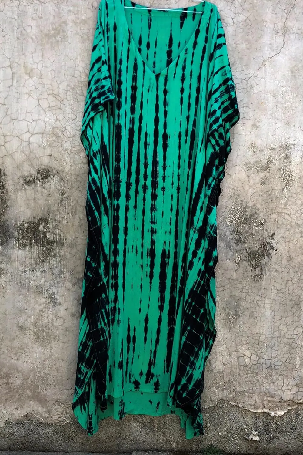 Venasha Womens Caftan Plus Size Kaftans Casual V Neck Caftans Long Soft Beach Maxi Dress for Summer