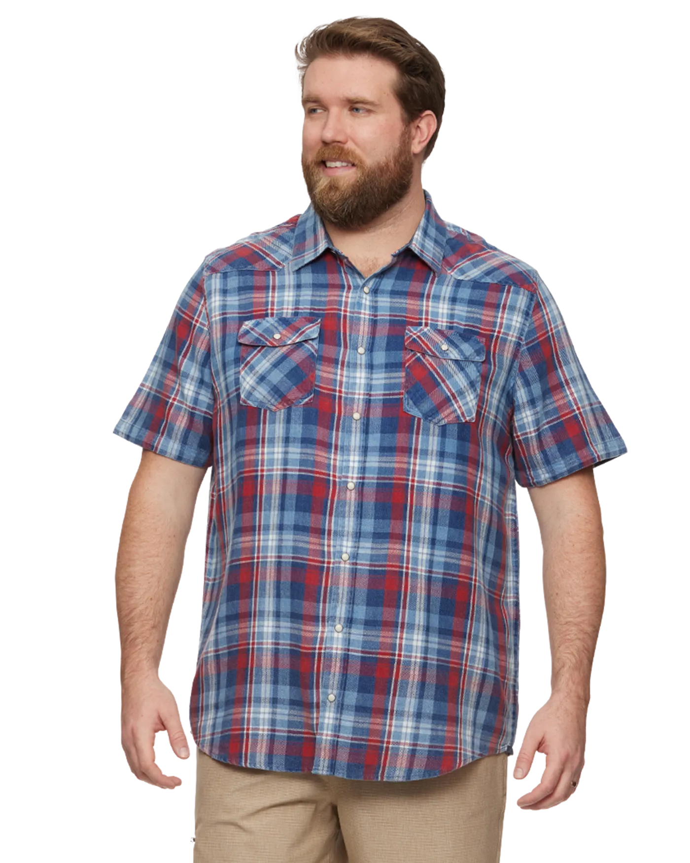 WINCHESTER VINTAGE WASHED WESTERN SHIRT BIG & TALL