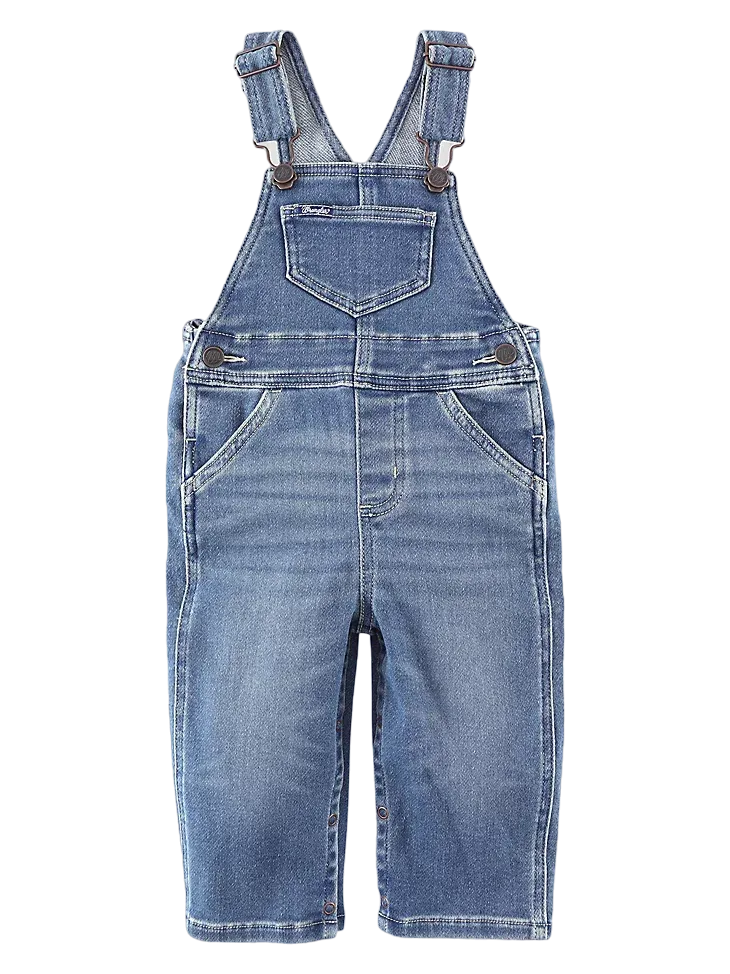 Wrangler Girl's Blue In Myra Denim Overalls